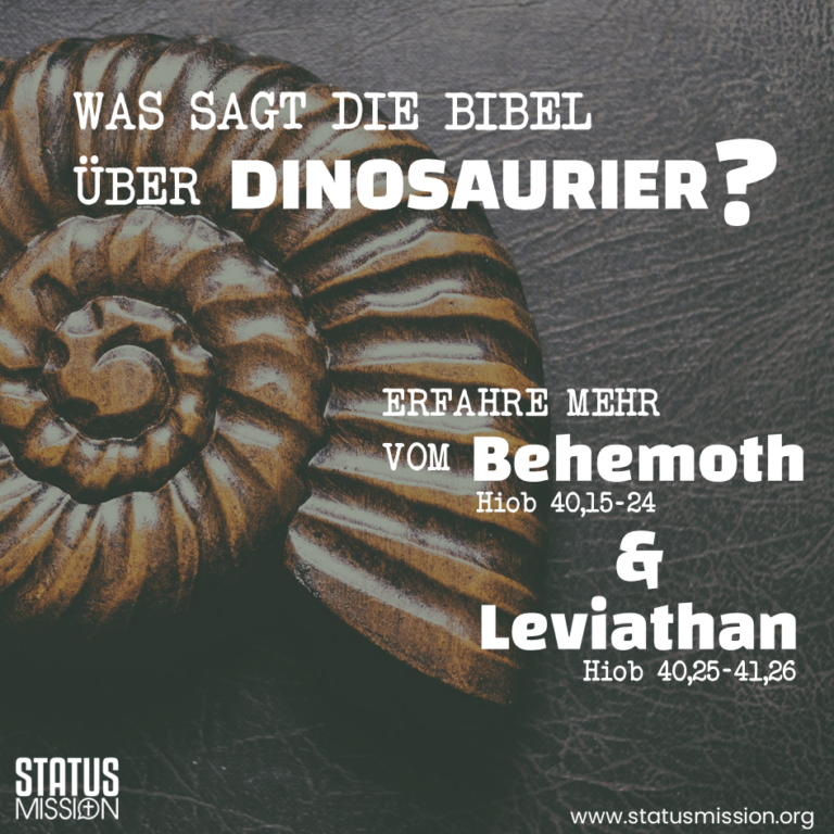 Read more about the article Was sagt die Bibel über Dinosaurier?